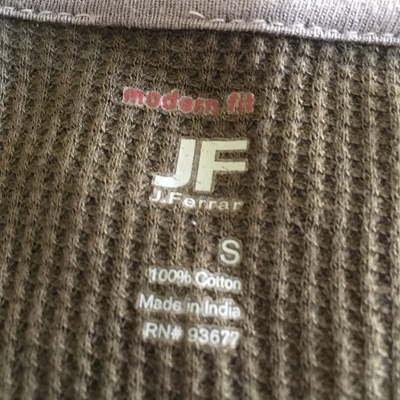 Los Angeles and Hollywood waffle weave long sleeve t shirt - Picture 4 of 4